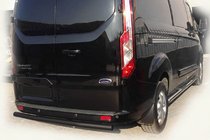 Ford Custom 2013–2022 Zadnji zaščitni lok AK002 Black (nerjaveče jeklo) fotografija 5