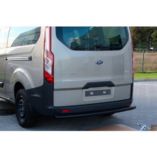 Zadnji zaščitni lok AK002 Black (nerjaveče jeklo) Ford Custom 2013–2022 fotografija 3