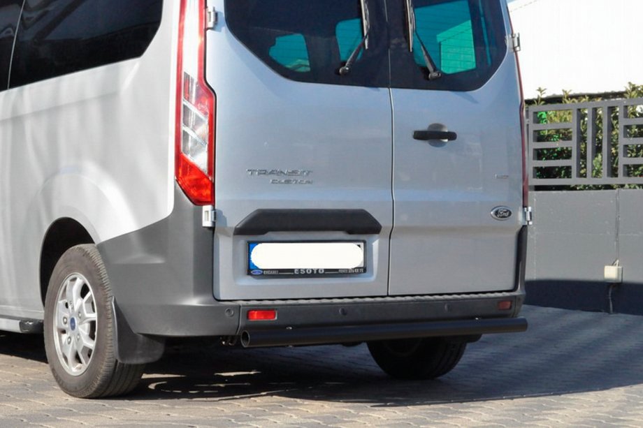 Ford Custom 2013–2022 Zadnji zaščitni lok AK002 Black (nerjaveče jeklo) Image