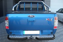 Ford Ranger 2007–2011 Zadnji vogali AK003 Black (2 kos, nerjavno jeklo) fotografija 2