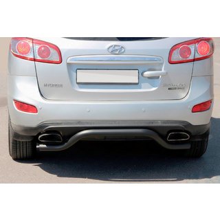 Zadnji lok AK007-2 Black (nerjaveče jeklo) Hyundai Santa Fe 2 2006–2012
