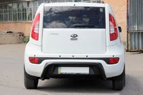 Kia Soul I 2008–2013 Zadnji zaščitni lok AK002 Black (nerjaveče jeklo) fotografija 1