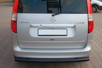 Mercedes Vaneo W414 2001–2005 Zadnji zaščitni lok Black (nerjavno jeklo) fotografija 1