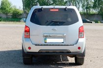Nissan Pathfinder R51 2005–2014 Zadnji zaščitni lok AK002 Black (nerjaveče jeklo) fotografija 2