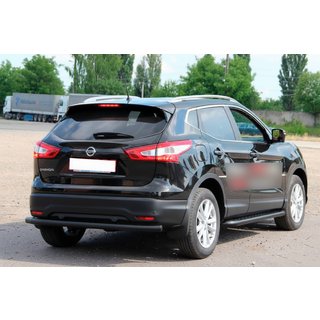 Zadnji zaščitni lok AK002 Black (nerjaveče jeklo) fotografija 1