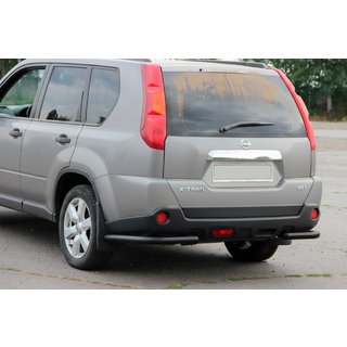Zadnji vogali AK003 Black (2 kos, nerjavno jeklo) Nissan X-trail T31 2007–2014 fotografija 2