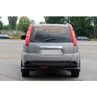 Zadnji vogali AK003 Black (2 kos, nerjavno jeklo) Nissan X-trail T31 2007–2014 fotografija 3