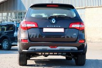 Renault Koleos 2008–2016 Zadnji zaščitni lok AK002 Black (nerjaveče jeklo) fotografija 3