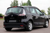 Renault Scenic/Grand 2009–2016 Zadnji zaščitni lok AK002 Black (nerjaveče jeklo) fotografija 2