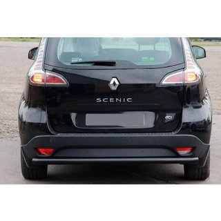 Zadnji zaščitni lok AK002 Black (nerjaveče jeklo) Renault Scenic/Grand 2009–2016 fotografija 1