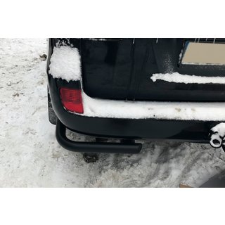 Zadnji kotni elementi AK003 Black (2 kosa, nerjaveče jeklo) Toyota Land Cruiser 200 2007–2021 fotografija 2