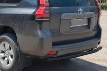 Toyota Land Cruiser Prado 150 2009–2023 Zadnji zaščitni lok AK002 Black (nerjaveče jeklo) fotografija 5