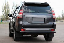 Toyota Land Cruiser Prado 150 2009–2023 Zadnji zaščitni lok AK002 Black (nerjaveče jeklo) fotografija 7