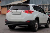 Toyota Rav 4 2013–2018 Zadnji zaščitni lok AK002 Black (nerjaveče jeklo) fotografija 2