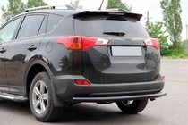Toyota Rav 4 2013–2018 Zadnji zaščitni lok AK002 Black (nerjaveče jeklo) fotografija 4