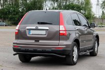 Honda CRV 2012–2016 Zadnji zaščitni lok AK008 Black (nerjaveče jeklo) fotografija 3