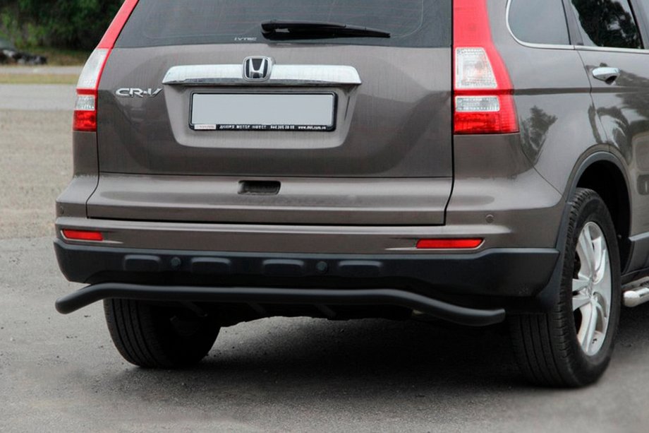 Honda CRV 2012–2016 Zadnji zaščitni lok AK008 Black (nerjaveče jeklo) Image