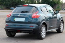 Nissan Juke 2010–2019 Zadnji zaščitni lok AK002 Black (nerjaveče jeklo) fotografija 3