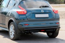 Nissan Juke 2010–2019 Zadnji zaščitni lok AK002 Black (nerjaveče jeklo) fotografija 2