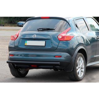 Zadnji zaščitni lok AK002 Black (nerjaveče jeklo) Nissan Juke 2010–2019 fotografija 1