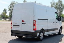 Renault Master 2011–2023 Zadnji kotni elementi AK003 Black (2 kosa, nerjaveče jeklo) fotografija 6