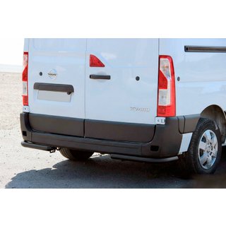 Zadnji kotni elementi AK003 Black (2 kosa, nerjaveče jeklo) Renault Master 2011–2023 fotografija 2