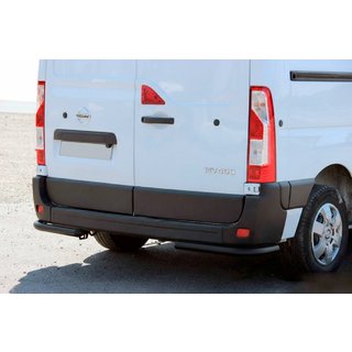 Zadnji kotni elementi AK003 Black (2 kosa, nerjaveče jeklo) Opel Movano 2010–2021 fotografija 2