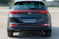 Kia Sportage 2015–2021 Zadnji zaščitni lok AK002 Black (nerjaveče jeklo) fotografija 2