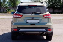 Ford Kuga/Escape 2013–2019 Zadnji zaščitni lok AK002 Black (nerjaveče jeklo) fotografija 1