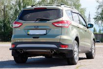 Ford Kuga/Escape 2013–2019 Zadnji zaščitni lok AK002 Black (nerjaveče jeklo) fotografija 3