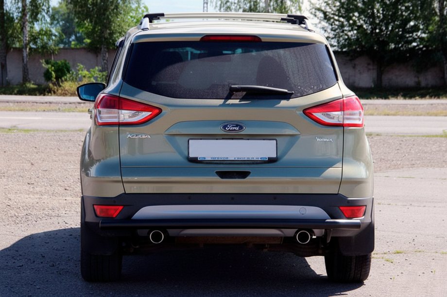 Ford Kuga/Escape 2013–2019 Zadnji zaščitni lok AK002 Black (nerjaveče jeklo) Image