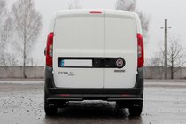 Opel Combo 2012–2018 Zadnji kotni zaščitni loki AK003 Black (nerjaveče jeklo) fotografija 3