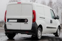 Opel Combo 2012–2018 Zadnji kotni zaščitni loki AK003 Black (nerjaveče jeklo) fotografija 4