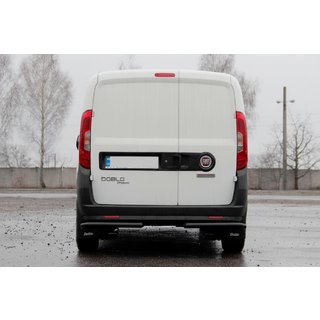 Zadnji kotni zaščitni loki AK003 Black (nerjaveče jeklo) Opel Combo 2012–2018 fotografija 3