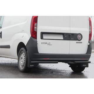 Zadnji kotni zaščitni loki AK003 Black (nerjaveče jeklo) Opel Combo 2012–2018 fotografija 1