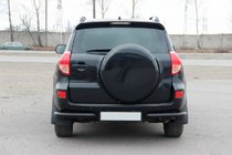 Toyota Rav 4 2006–2013 Zadnji kotni elementi AK003 Black (2 kosa, nerjaveče jeklo) fotografija 2