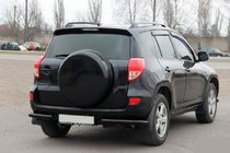 Toyota Rav 4 2006–2013 Zadnji kotni elementi AK003 Black (2 kosa, nerjaveče jeklo) fotografija 4