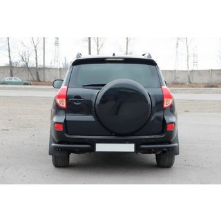 Zadnji kotni elementi AK003 Black (2 kosa, nerjaveče jeklo) Toyota Rav 4 2006–2013 fotografija 2
