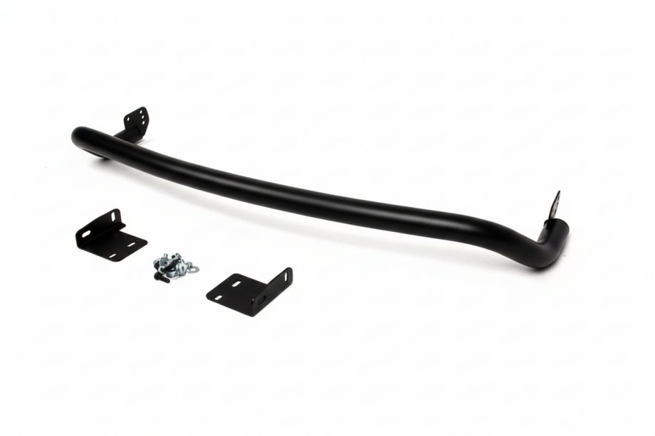 Hyundai Santa Fe 2 2006–2012 Zadnji zaščitni lok AK002 Black (nerjaveče jeklo) Fotografija 3