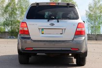 Kia Sorento I BL 2002–2009 Zadnji zaščitni lok AK002 Black (nerjaveče jeklo) fotografija 1