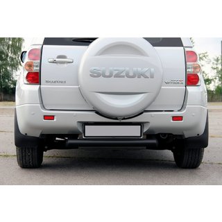 Zadnji zaščitni lok AK002 Black (nerjaveče jeklo) Suzuki Grand Vitara 2005–2017