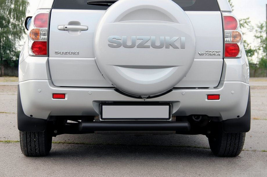 Suzuki Grand Vitara 2005–2017 Zadnji zaščitni lok AK002 Black (nerjaveče jeklo) Image