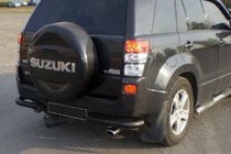 Suzuki Grand Vitara 2005–2017 Zadnji zaščitni lok AK003 Black (nerjaveče jeklo) fotografija 2