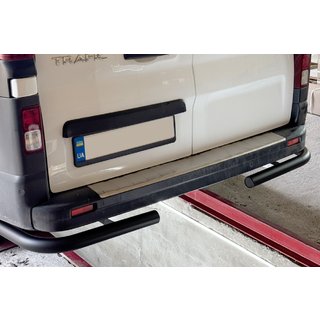 Zadnji vogalni loki Black (2 kos., nerjavno jeklo) Renault Trafic 2015– fotografija 1