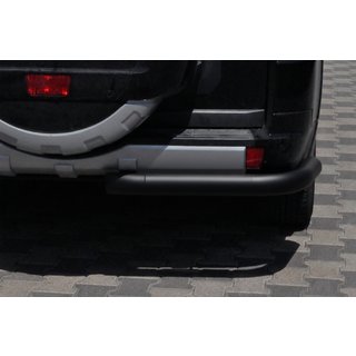 Zadnji zaščitni lok AK003 Black (nerjavno jeklo) Mitsubishi Pajero Wagon III 1999–2006 fotografija 2