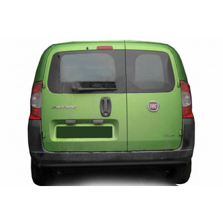 Zadnji zaščitni lok AK002 Black (nerjaveče jeklo) Peugeot Bipper 2008–2017