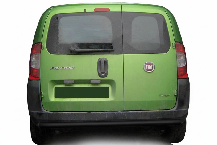 Peugeot Bipper 2008–2017 Zadnji zaščitni lok AK002 Black (nerjaveče jeklo) Image
