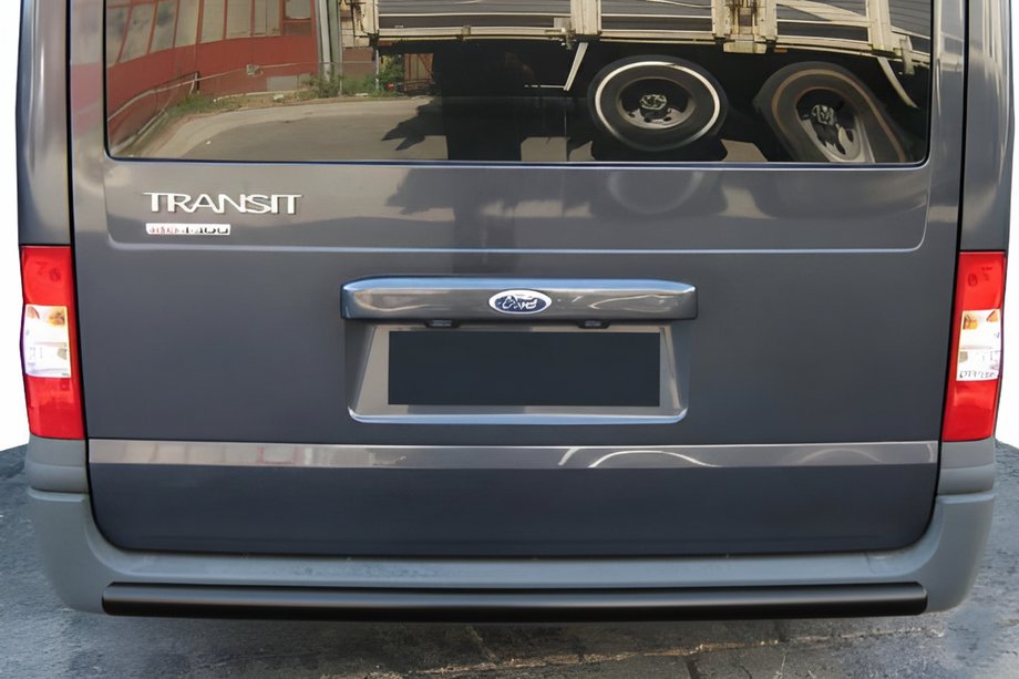 Ford Transit 2000–2014 Zadnji zaščitni lok AK002 Black (nerjaveče jeklo) Image