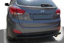 Hyundai IX-35 2010–2015 Zadnji zaščitni lok AK002 Black (nerjaveče jeklo) fotografija 1