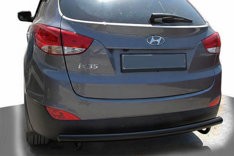 Hyundai IX-35 2010–2015 Zadnji zaščitni lok AK002 Black (nerjaveče jeklo) Image